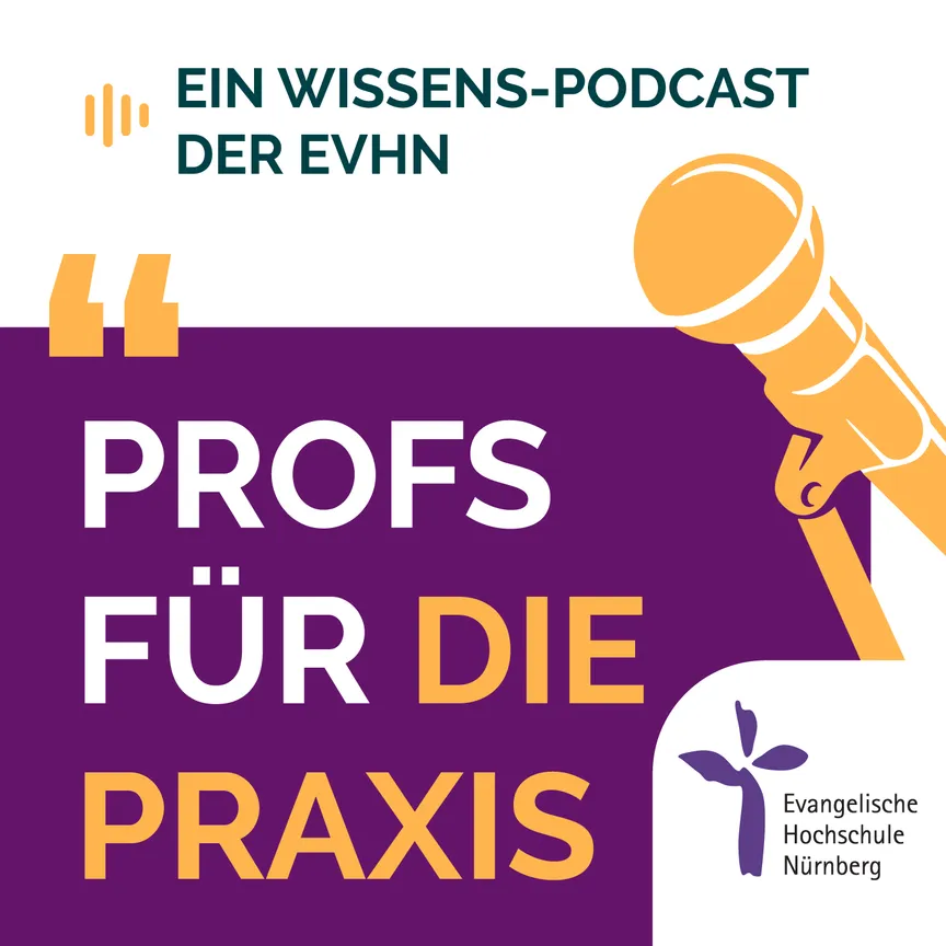 Das Cover des Podcasts "Profs für die Praxis"