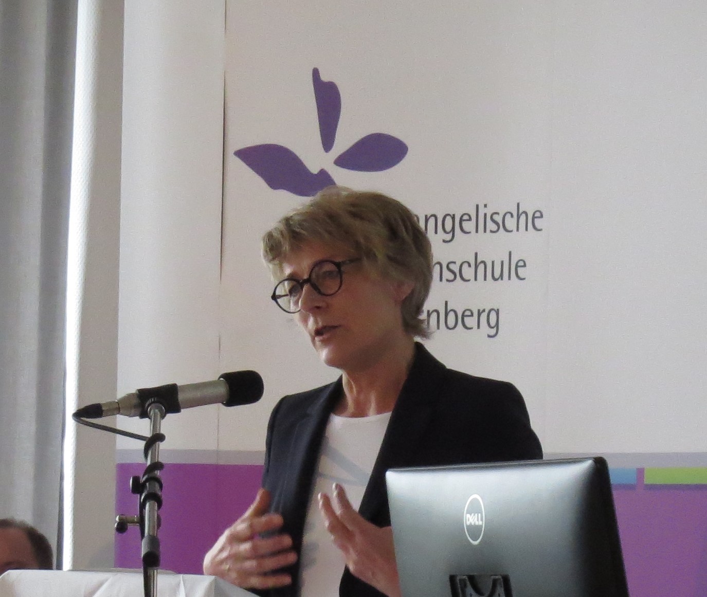 Prof. Dr. Renate Kirchhoff skizzierte die Zukunft der Evangelischen Hochschulen